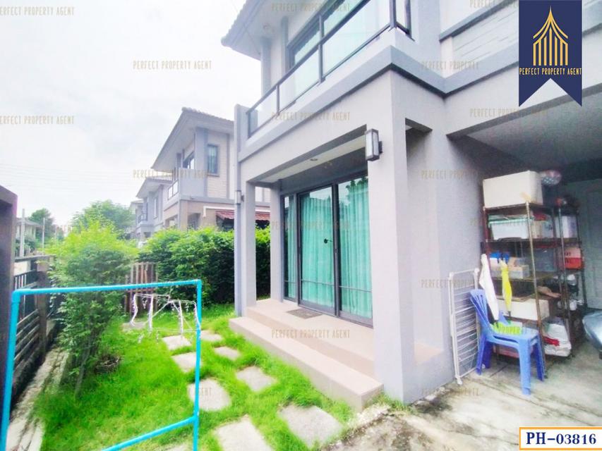 บ้านแฝด สไตล์บ้านเดี่ยว ภัสสร รามคำแหง-ราษฎร์พัฒนา พร้อมเข้าอยู่ 125 ตรม. 39.8 ตร.วา