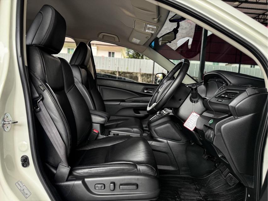 รหัสรถ WRT2055 2014 จด 2015 HONDA CRV, 2.0 E 4WD i-VTEC โฉม ปี12-17 สีขาวตัว ไมเนอร์เชน 12