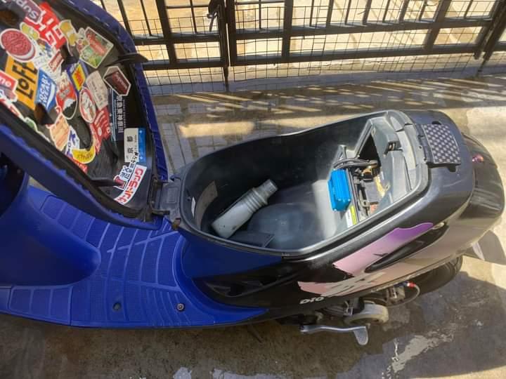 รถ Honda Dio สีม่วงเข้ม ปี2008 3