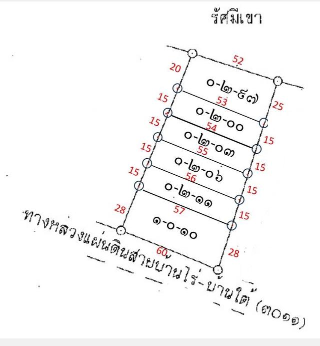 ที่ดินแบ่งขาย 200 ตรว. ขึ้นไป (เนินเขา) บ้านไร่ 10
