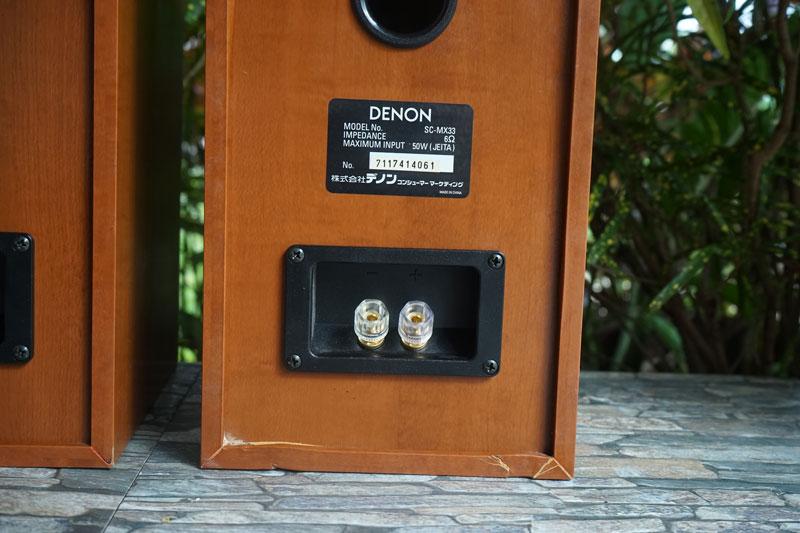 ลำโพงบุคเชลล์ DENON SC-MX33 สวยเสียงดี 13