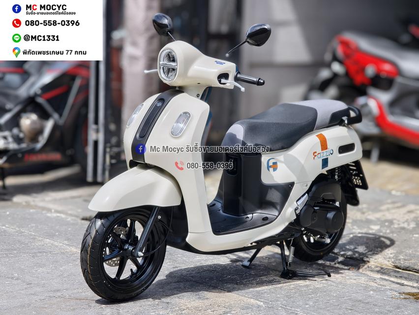 Fazzio 125 2026 รุ่นTOPกุญแจรีโมท รถรางวัลเลขไมล์0โลไม่ผ่านการใช้งาน เล่มเขียวชุดโอนครบ NO1497 รูปย่อยที่ 2