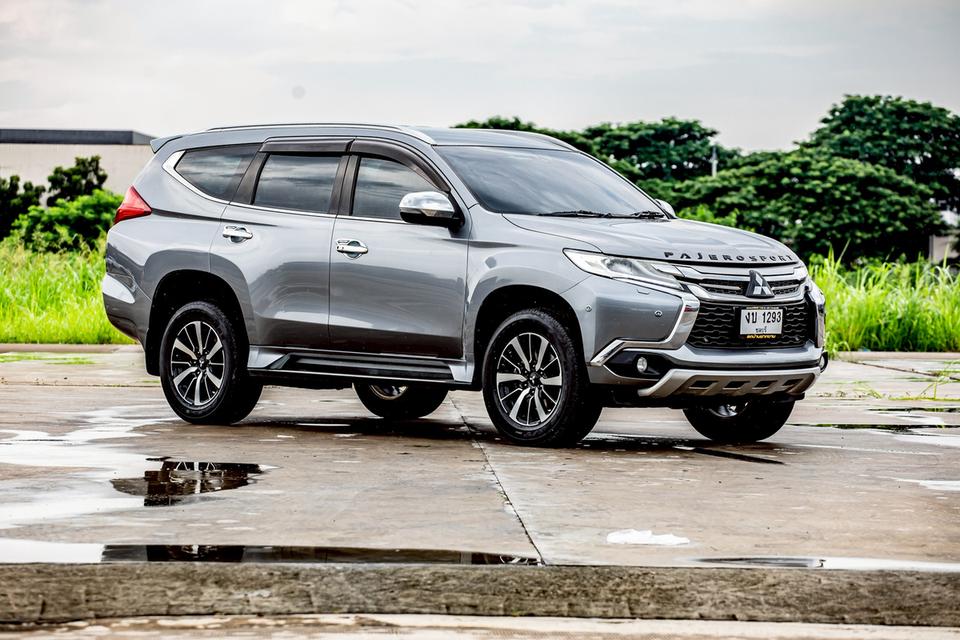 MITSUBISHI PAJERO SPORT 2.4 GT Premium ปี 2019 สีเทา มือเดียวป้ายแดง