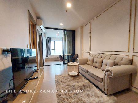 ให้เช่า คอนโด Hot Deal--2 bedrooms unblocked view Life อโศก-พระราม 9 (ไลฟ์ อโศก-พระราม 9) 40.5 ตรม. near MRT Phraram 9 3