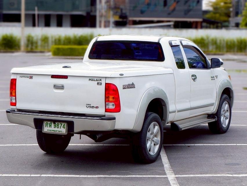 รหัสรถ QT9874 Toyota Hilux Vigo 3.0 ตัวพิเศษ Exclusive Prerunner เกียร์ธรรมดา สีขาวมุก/ทูโทน ปี 2007 8