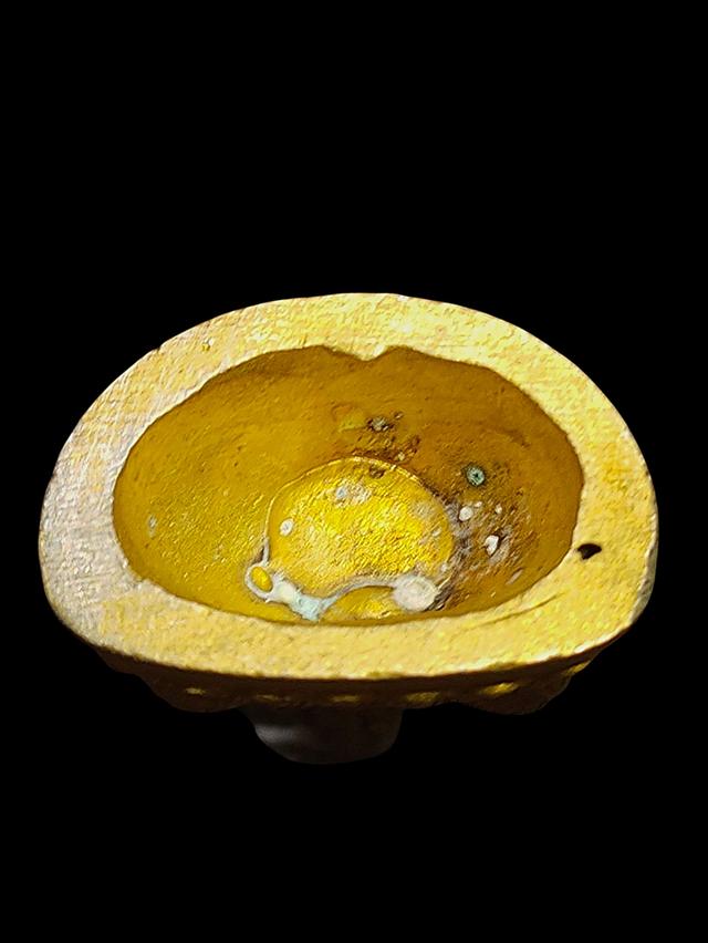 รูปหล่อ พระพุทธศากยมุนี วัดพุทธทิเบต สีบรอนซ์ทอง 2.5×3.5 เซ็น 4