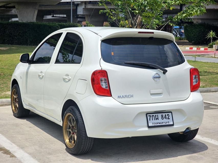 NISSAN MARCH 1.2E A/T ปี2019 ขาว 4