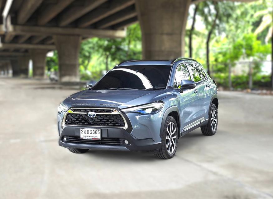 2021 TOYOTA  COROLLA CROSS 1.8 HYBRID PREMIUM SAFETY รถสวยจัดมือเดียว