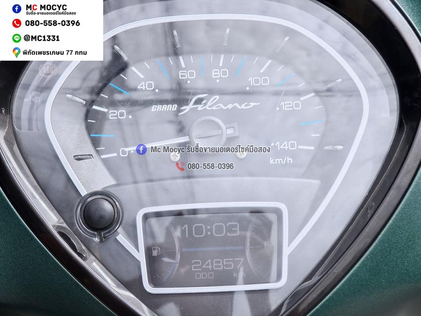 Grand Filano Hybrid รุ่นTOPกุญแจรีโมท ABS รถบ้านเครื่องท่อเดิมๆ NO1479 รูปที่ 6
