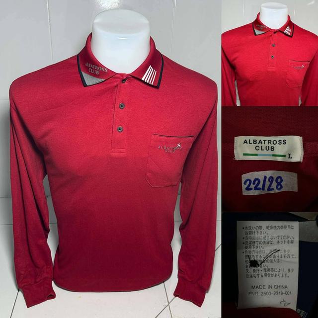 เสื้อคอปกแขนยาวเสื้อมือสอง