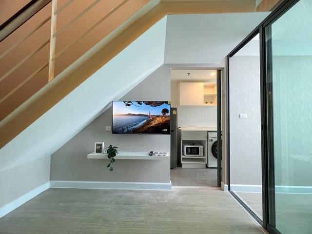 ขายคอนโดเมโทรสกาย 39.39 ตรม.ประชาชื่นห้องมุม แต่งสวยโมเดิร์นสไตล์ duplex 2 ชั้น เเถมเฟอร์ครบครันพร้อมอยู่ ติด MRT บางซ่อ 6