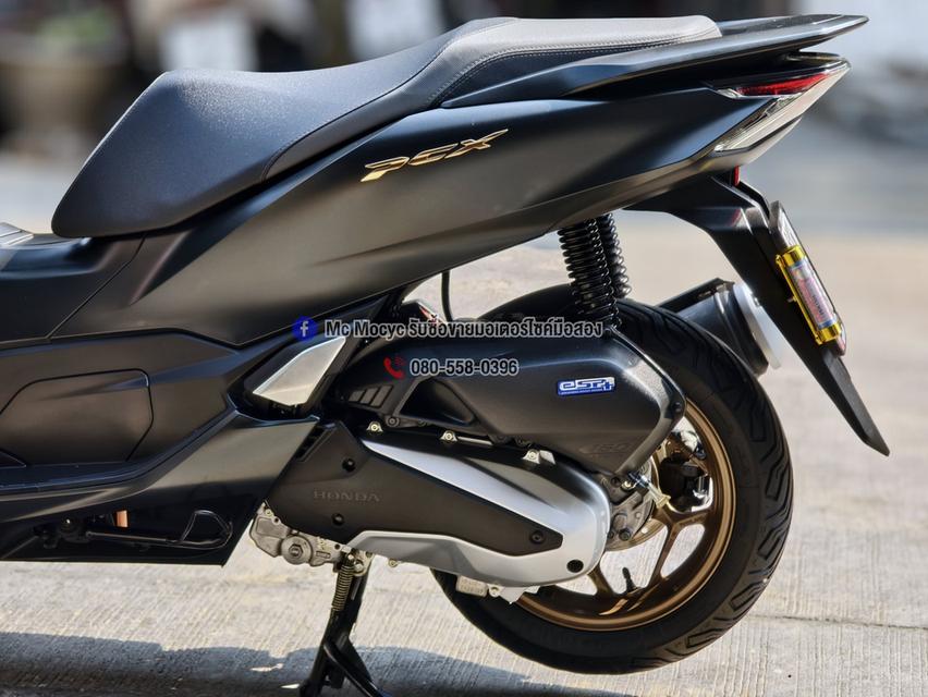 Pcx 160i 2024 สีดำด้าน วิ่ง7000โล รุ่นTop Abs Tcs รถบ้านแท้ไม่ใช่รถประมูล สภาพใหม่มาก No1348 รูปที่ 15