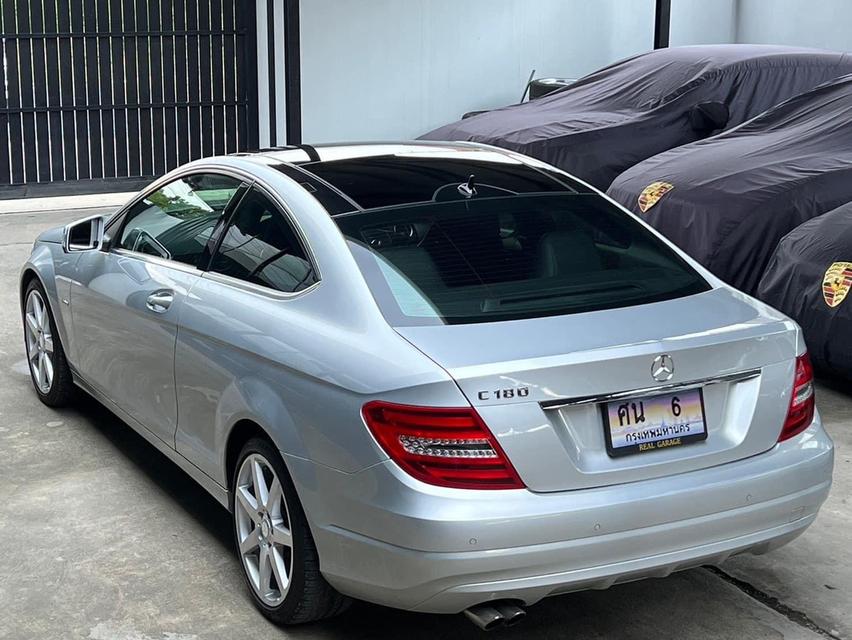 BENZ C180 Coupe AMG วิ่ง70000KMแท้ ปี2012  หลังคาแก้วPanoramic AMG Package 1