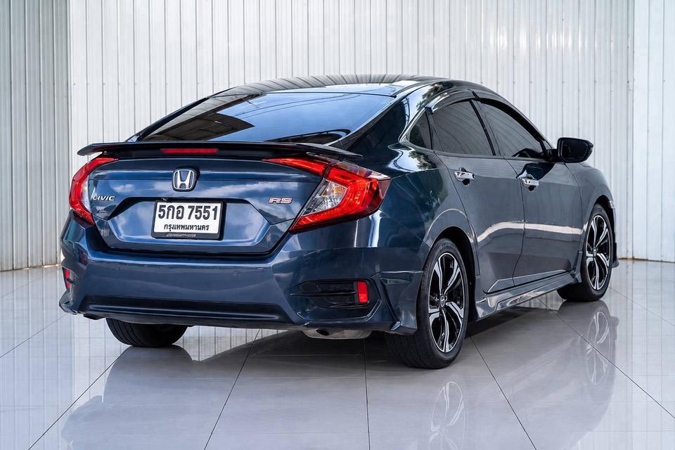 HONDA CIVIC, 1.5 TURBO RS ปี 2017 สีนำ้เงิน โฉม FC-FK ปี16-21 รูปที่ 6