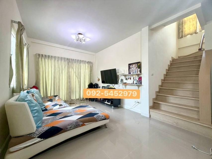 ขาย บ้านแฝด หลังริม หมู่บ้านเดอะวิลล่า รัตนาธิเบศร์ 8