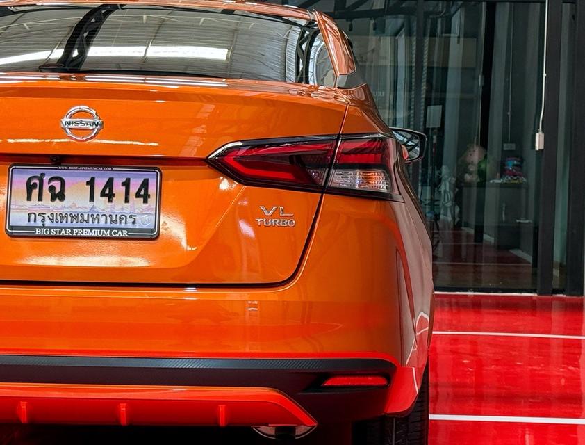 2021 NISSAN ALMERA 1.0 VL รุ่น TOP รถมือเดียวออกป้ายแดง รถวิ่งน้อย เข้าศูนย์ทุกระยะ ไม่เคยมีอุบัติเหตุครับ 9
