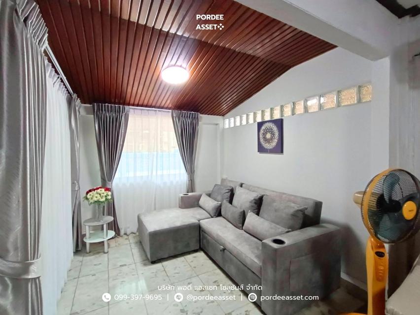 ขาย/ให้เช่า บ้านเดี่ยว 50 ตร.ว. ซอยรามอินทรา46 แยก4-1 พร้อมเฟอร์นิเจอร์ แอร์ พร้อมอยู่ ใกล้รถไฟฟ้าสายสีชมพูรามอินทรา กม.6