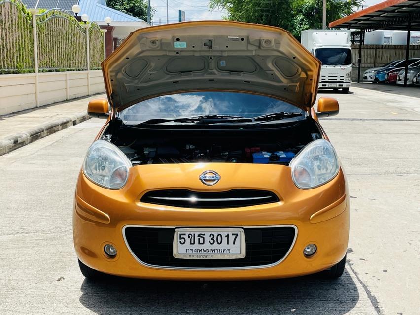 Nissan March 1.2VL เบนซิน เกียร์ออโต้  ปี2012 14