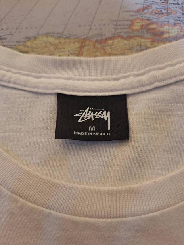stussy basic logo tee รูปที่ 5