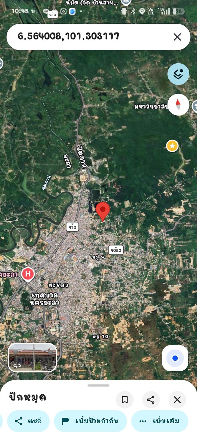 ขายที่ดินเมืองยะลาสะเตงนอก 2