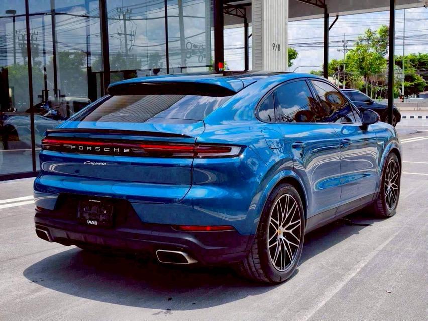 รหัสรถ KPV53 2025 PORSCHE CAYENNE 3.0 HYBRID COUPE สีใหม่ Moonlight Blue 12