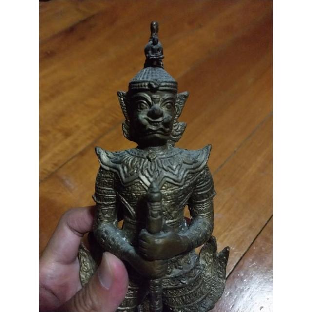 รูปหล่อท้าวเวสสุวรรณ รุ่น ที่รฦกยกโบสถ์ วัดสุทธาราม จ.กรุงเทพมหานคร ปี ๒๕๖๕ แท้ สภาพดี ของพร้อมส่งครับ รูปที่ 2