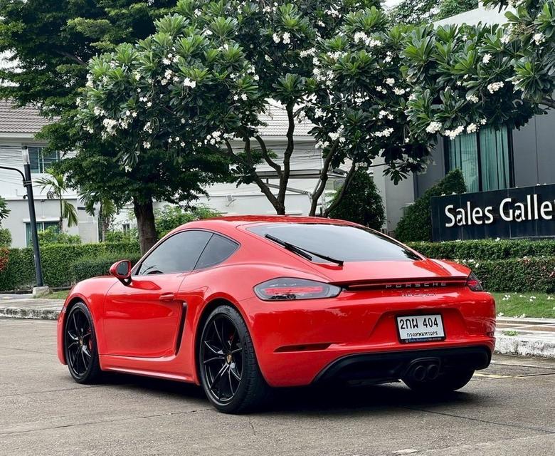 Porsche 718 Cayman สี Lava orange ปี 2016 จด 2017  ไมล์ 44,000 km ออฟชั่นเต็ม!!! 5