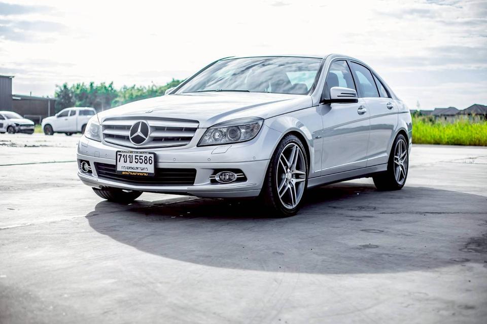 Benz C200 CGI BE สีดำ ปี 2011 สีเทา