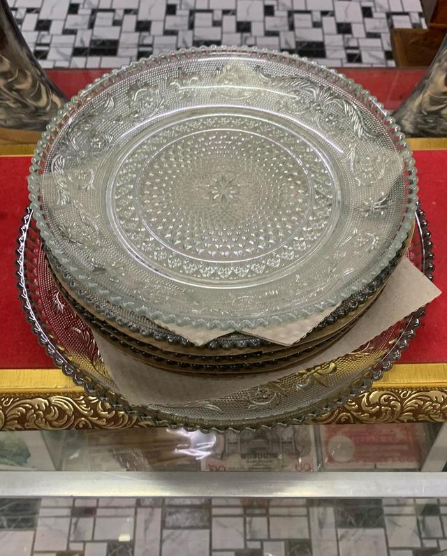 ชุดจานแก้ว 6 ใบ