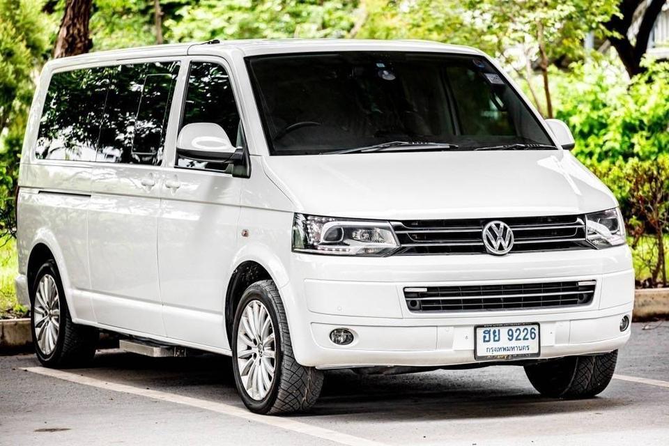 Volk Caravelle 2.0 TDI LWB ปี 2014 สีขาว เครื่องดีเซล  3