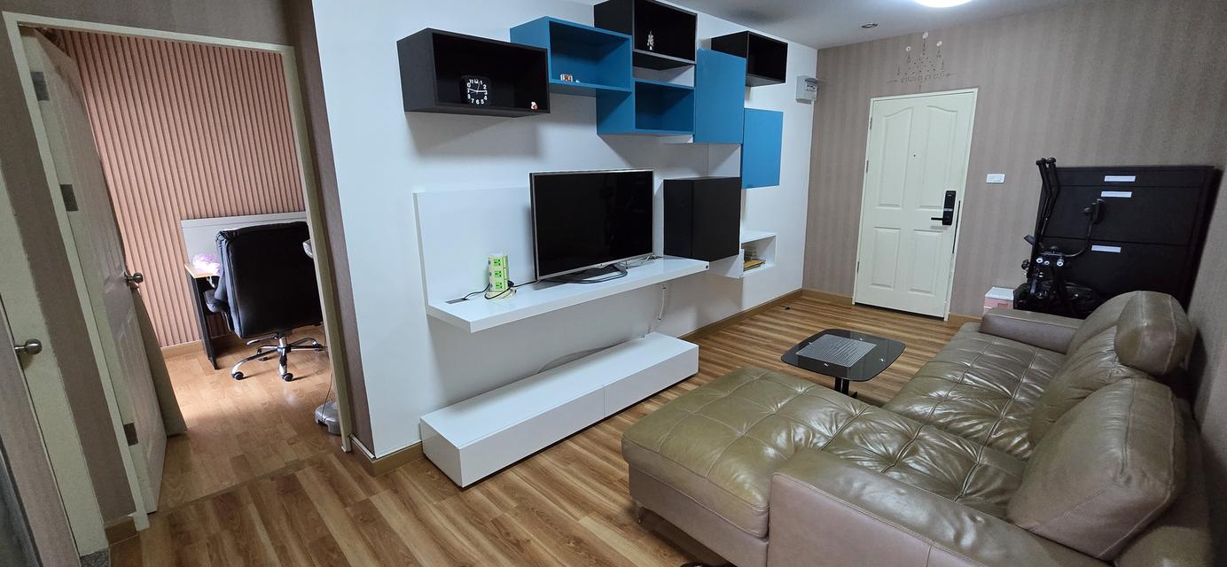 ขายคอนโด 1 ห้องนอน ขนาดใหญ่ พร้อมเฟอร์นิเจอร์ 45.28 ตรม. ห้องสวย วิวเมือง ทำเลดี พร้อมอยู่ ^0^ 4