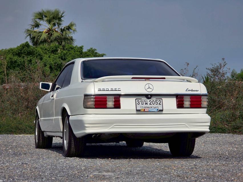 รหัสรถ NC2052 📍 MERCEDES-BENZ✳️ 560 SEC Coupe Lorinser V8 (C126) " Facelift " 1990 7