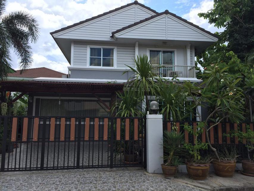 รูป ให้เช่า บ้านเดี่ยว ตรงข้าม รร.แย้มสะอาด หมู่บ้านพฤกษ์ลดา2 160 ตรม. 63 ตร.วา พร้อมอยู่ 1