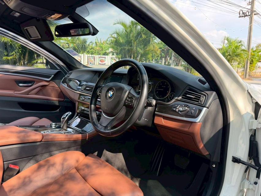 รหัสรถ AP5513 BMW 525D Top ปี11 ดีเซล สีขาว 10