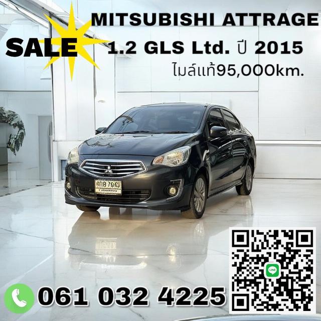 MITSUBISHI ATTRAGE 1.2 GLS Ltd. ปี 2015 