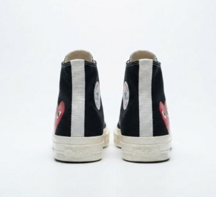 💢Converse All Star มือสอง รองเท้าผ้าใบหุ้มข้อสูง 42/27 สีกรม สภาพ8/10 รูปที่ 7