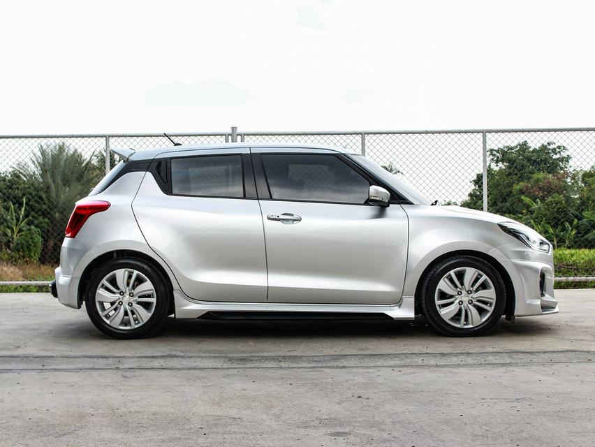 SUZUKI SWIFT 1.2L GLX CVT ปี 2019  โฉม ปี18-ปัจจุบัน เครื่องเบนชิน สีเทา เกียร์ AUTO ไมล์เพียง 107,863 km. 4