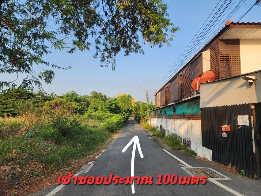 ที่ดินเปล่า 220ตรว. ริมคลองทวีวัฒนา กรุงเทพ 13