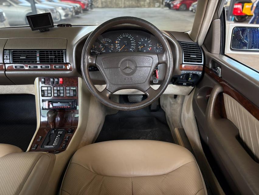 BENZ S-CLASS, S280�โฉม W140 ปี92-01 ปี1995รุ่นกาบร่องแล้ว เครื่องยนต์เบนซิน 2.8 เกียร์ออโต้ไมล์ 241,614 Km.#ราคาโปรโมชั่นราคา 128,000.- (ขายเงินสด รูปที่ 8