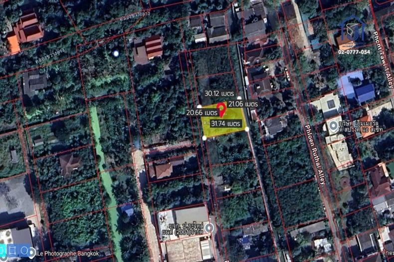 ขายที่ดิน 145 ตารางวา ซอยปุณณวิถี43 ถนนสุขุมวิท 101 ใกล้ BTS ปุณณวิถี  8