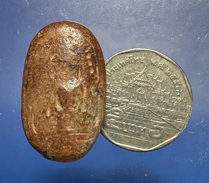 พระจุฬามณีพิมพ์นิยมหน้าฤาษ๊หลังนาง ผ่านการใช้ 7