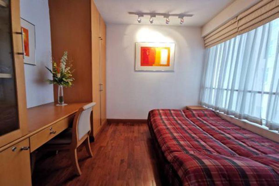 For Rent,bargain price,Langsuan Ville Condo near BTS Ratchadamri 77 sqm 1 bed 2