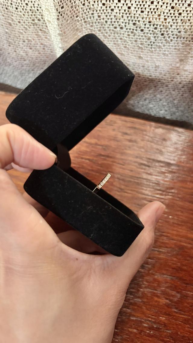 แหวนทอง 9K เพชร Moissanite