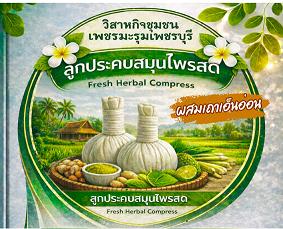 กประคบสมุนไพรสดแช่แข็ง ❄️ คัดสมุนไพรสด กลิ่นหอม เหมาะสำหรับการดูแลร่างกาย