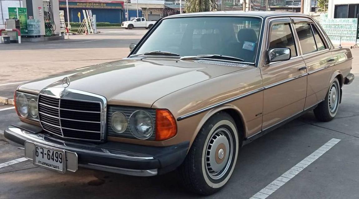 ขาย Benz- w123-230E ปี 1985 สีน้ำตาล (รถแท้ธนบุรี) 1