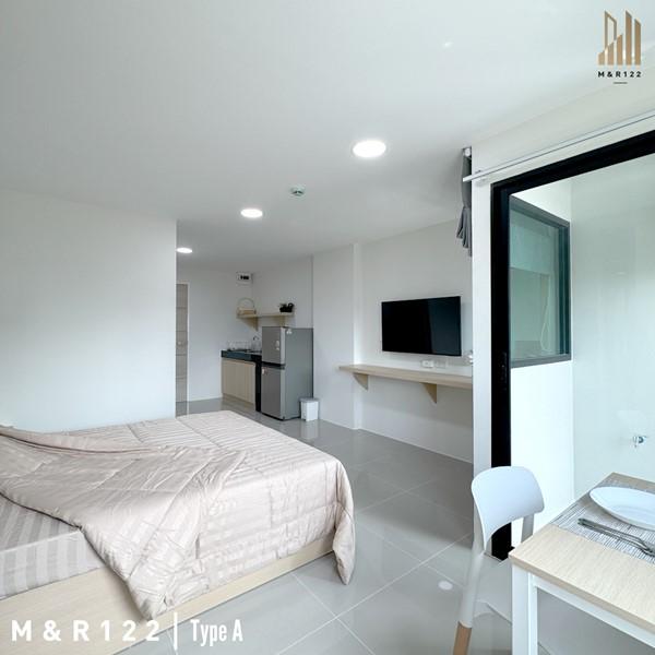 M&R 122 Apartment ห้องพักรายเดือน 27 ตร.ม. ใกล้รถไฟฟ้าสีเหลือง ลาดพร้าว 122 โทร 0889128995 6