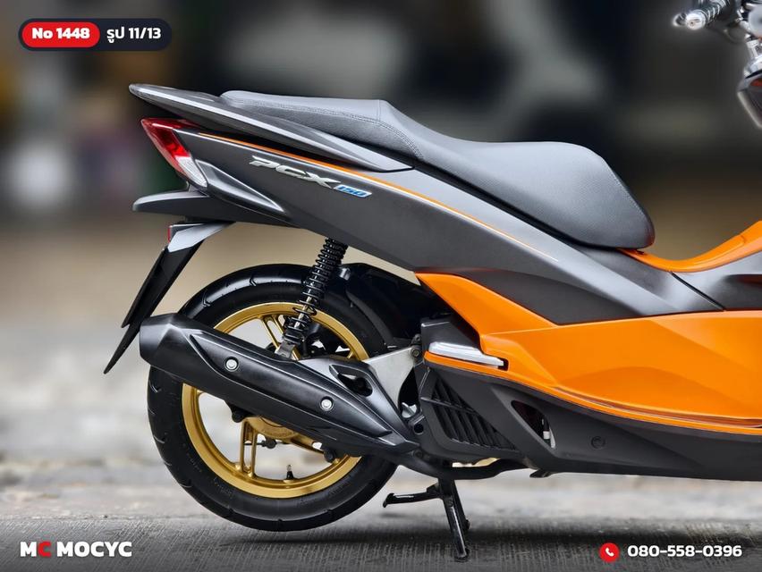 Honda PCX 150i 2017 ดำส้มเตาแกส รถบ้านแท้มือเดียวไม่ใช่รถประมูล เอกสารครบ No.1448 รูปที่ 12