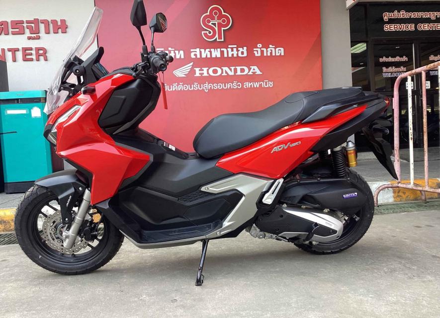 Honda ADV160 ปี 2024 รถใหม่สีแดงสภาพสวย 4