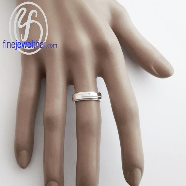 FineJewelThai | แหวนเงินแท้ แหวนเพชร แหวนแต่งงาน เครื่องประดับเงินแท้ RC3081cz รูปย่อยที่ 3