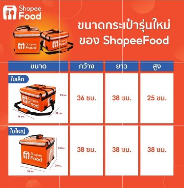 กระเป๋าShoppee  food มือสอง 3